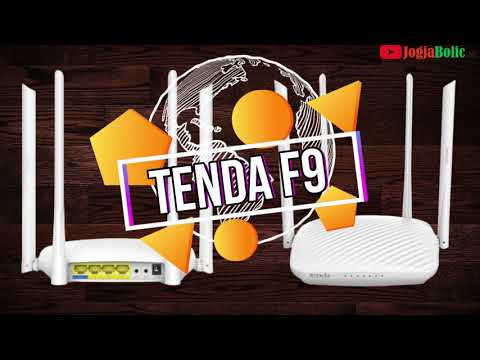 Unboxing Tenda F9- 600mbps- 6dbi Antena