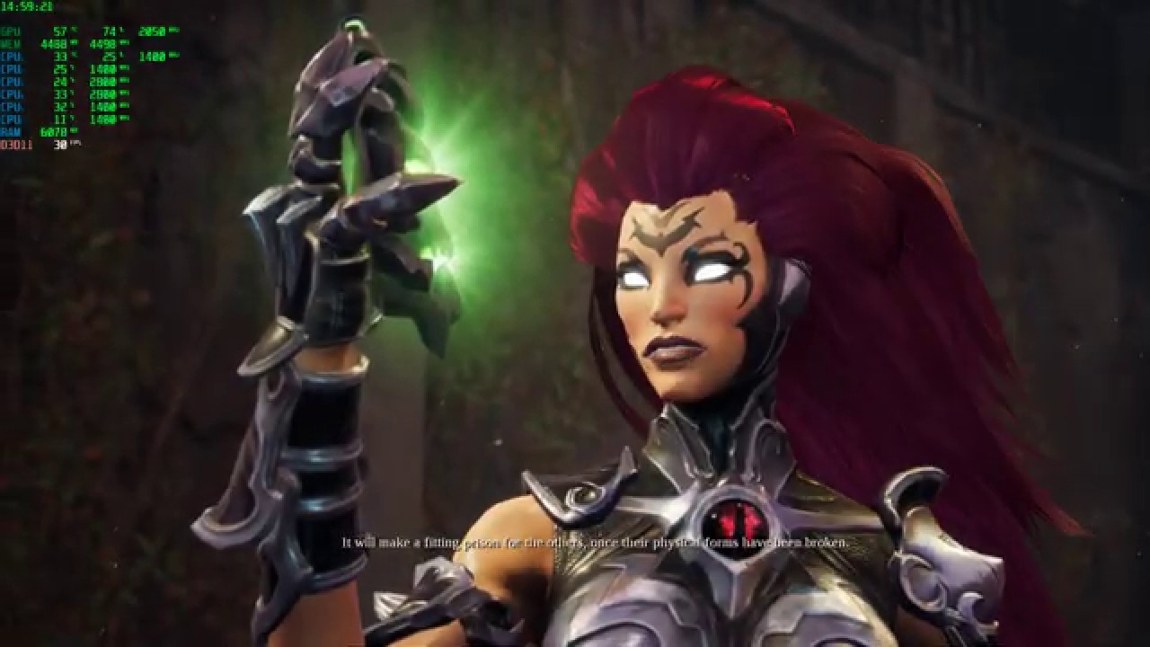 Darksiders III gtx 1060 6GB R5 2600 4K test