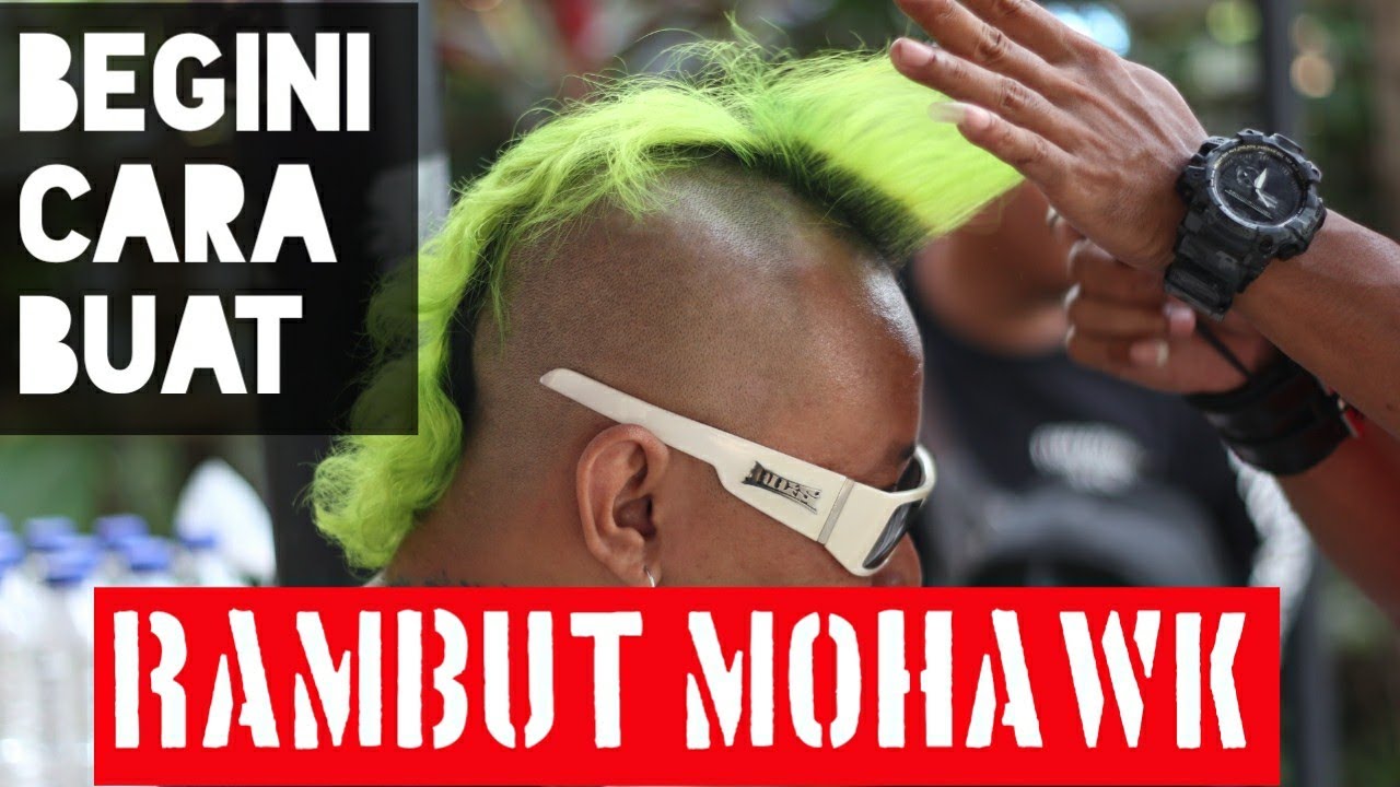 TUTORIAL RAMBUT MOHAWK