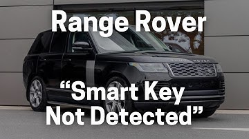 How To Start A 2021 Range Rover Vogue Using The Emergency Start Function