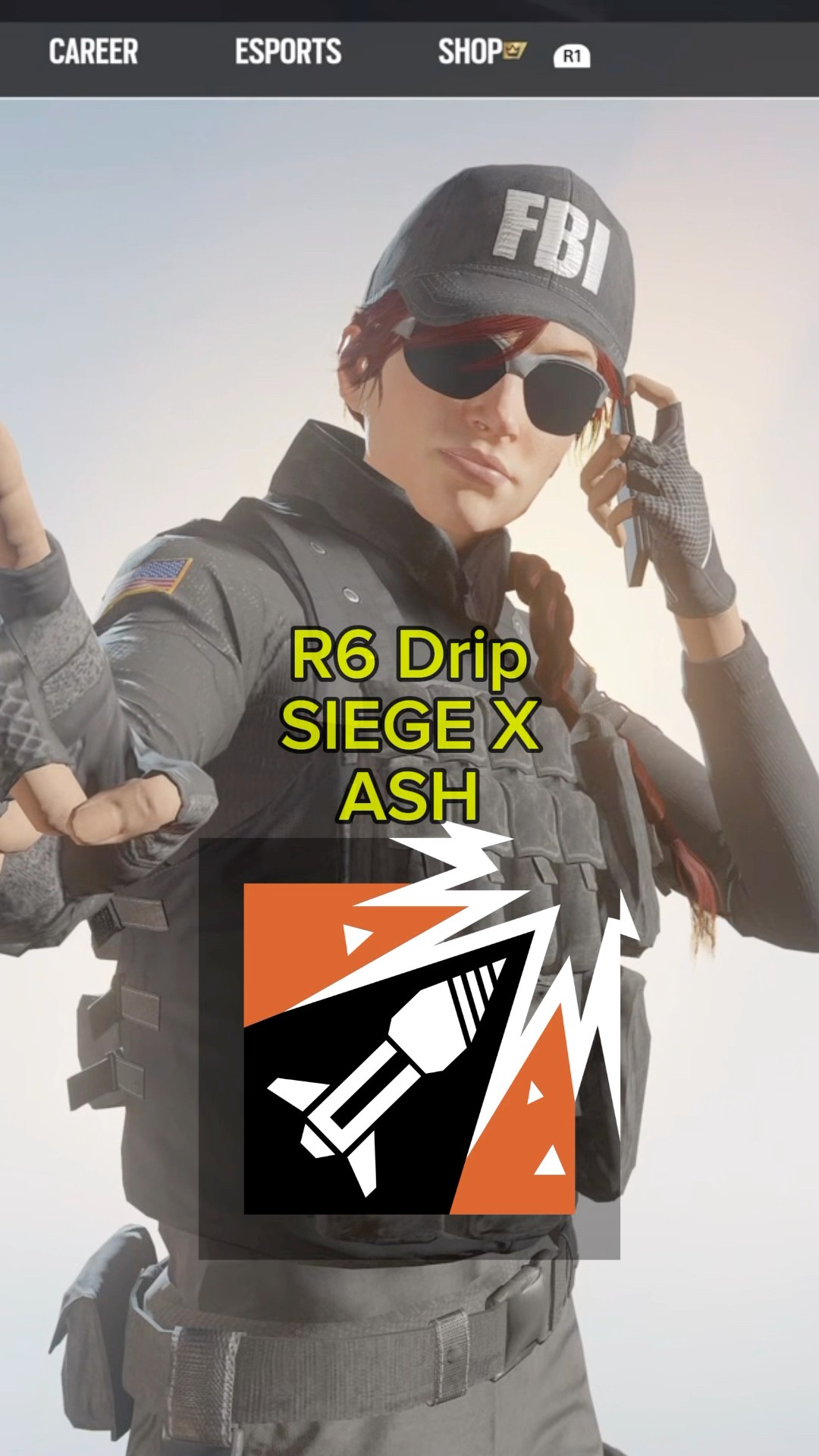 【値下げ】サバゲー　R6S ash装備 値下げ】サバゲー R6S ash装備 その他