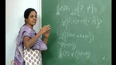 Mod-01 Lec-35 Ehrenfest