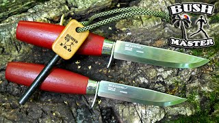 Нож Morakniv Classic 611 против Mora Classic 612. Ножи для леса.