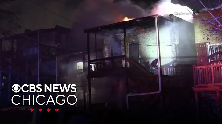 22 displaced after fire in 2 buildings in East Garfield Park