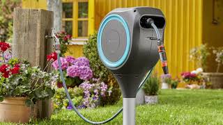 Gardena Garden Hose Box Rollup M Setup. Model 18614 20