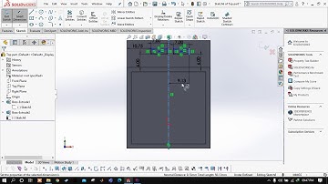 SOLIDWORKS - 03 | Smart dimension with Centerline
