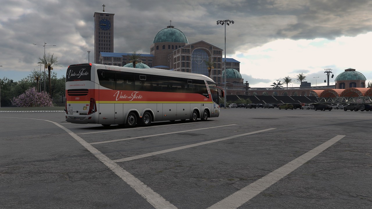 FINAL DA VIAGEM! 🌙✨ Chegada em Aparecida – ETS2 Washington Luís #parte2