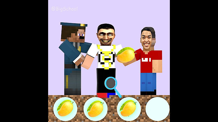 Steve Police helps Alfredo Larin find the mango that was stolen by Skibidiman! 👍