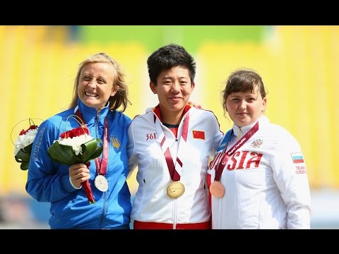 Women's shot put F36 | final |  2015 IPC Athletics World Championships Doha