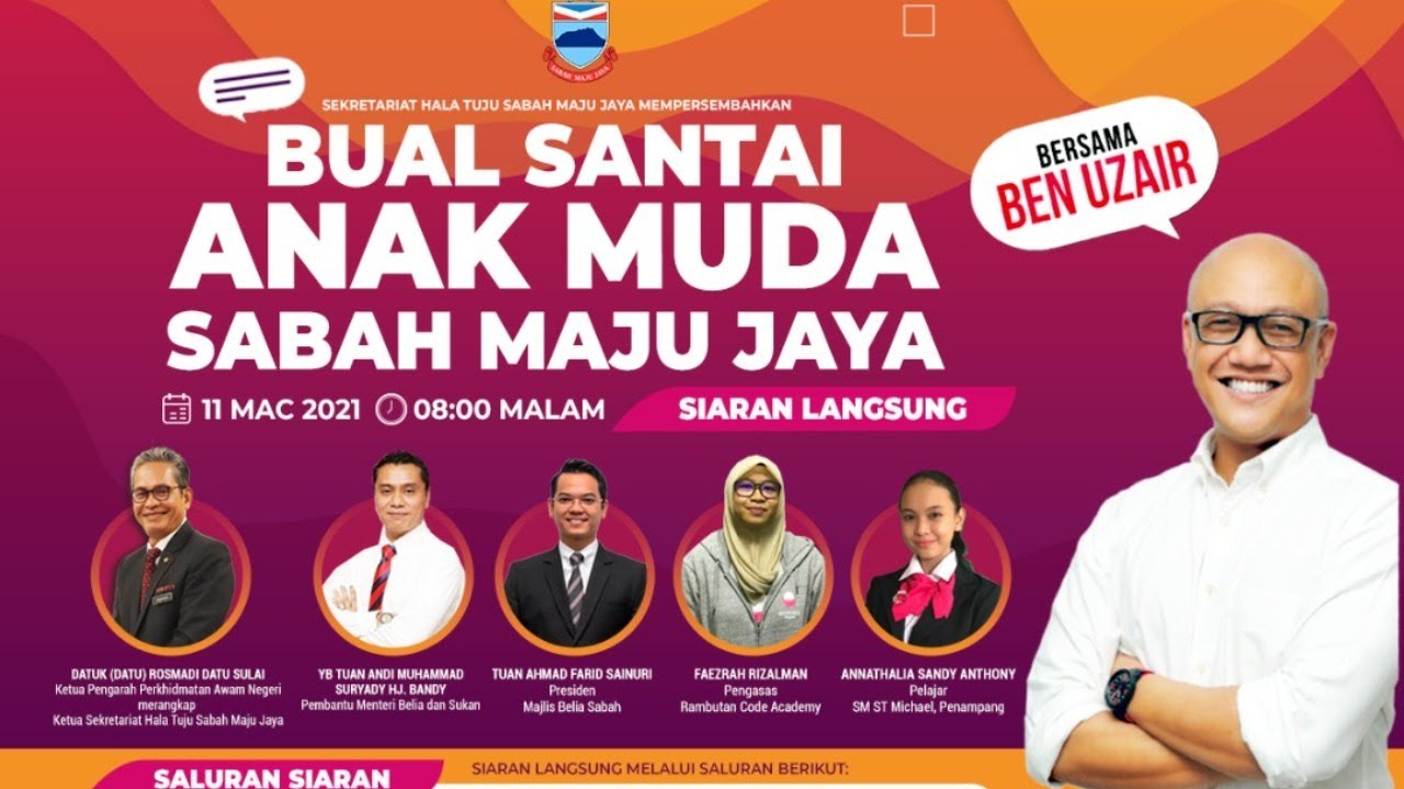 Bual Santai Anak Muda Sabah Maju Jaya - YouTube