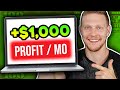 Making $1,000 A Month As A Beginner Dropshipper In 2021 (5 STEPS)