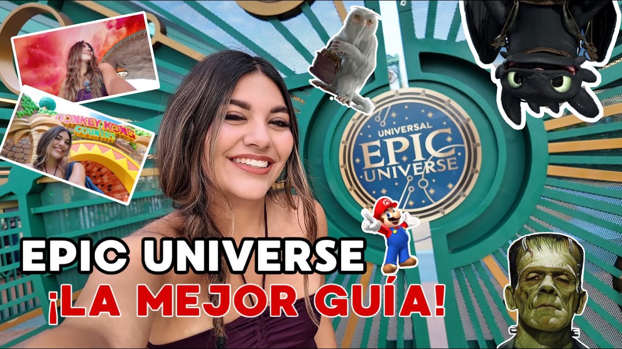 EPIC UNIVERSE LA MEJOR GUÍA | comida, atracciones, shows, tips y MÁS…