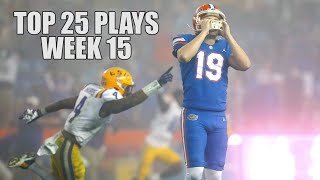 Top 25 Plays From Week 15 Of The 2020 College Football Season