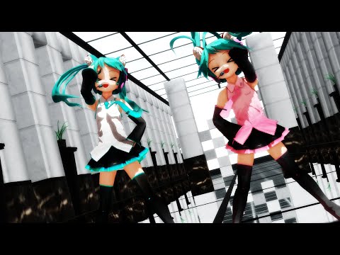 ちびぷちあぴミク・ゴーストルール【MMD MV】