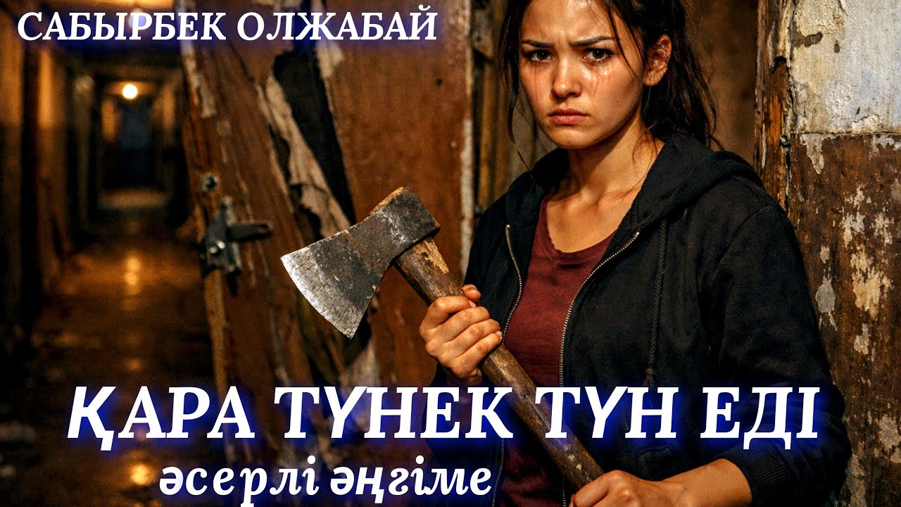 ҚАРА ТҮНЕК ТҮН ЕДІ.  аудио кітап. әсерлі әңгіме. қазақша аудио әңгіме 