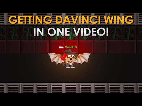 [REUPLOAD] ROAD TO DA VINCI WING IN ONE VIDEO!! | Growtopia