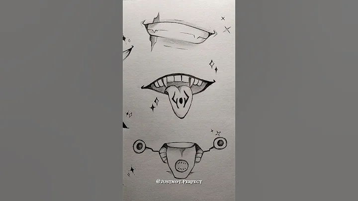 How to draw anime mouth ✨ #shorts #howtodraw #art #drawing #tutorial #anime