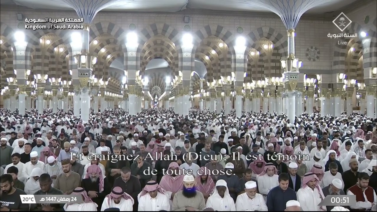 صلاة التهجد للشيخ عبدالله البعيجان ليلة 24 رمضان 1447هـ - التسليمة الأولى والثانية