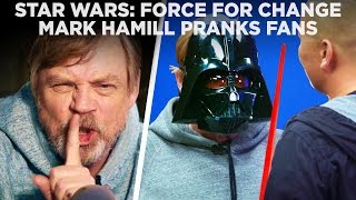 Mark Hamill Pranks Star Wars Fans with Epic Surprise for Force For Change screenshot 5