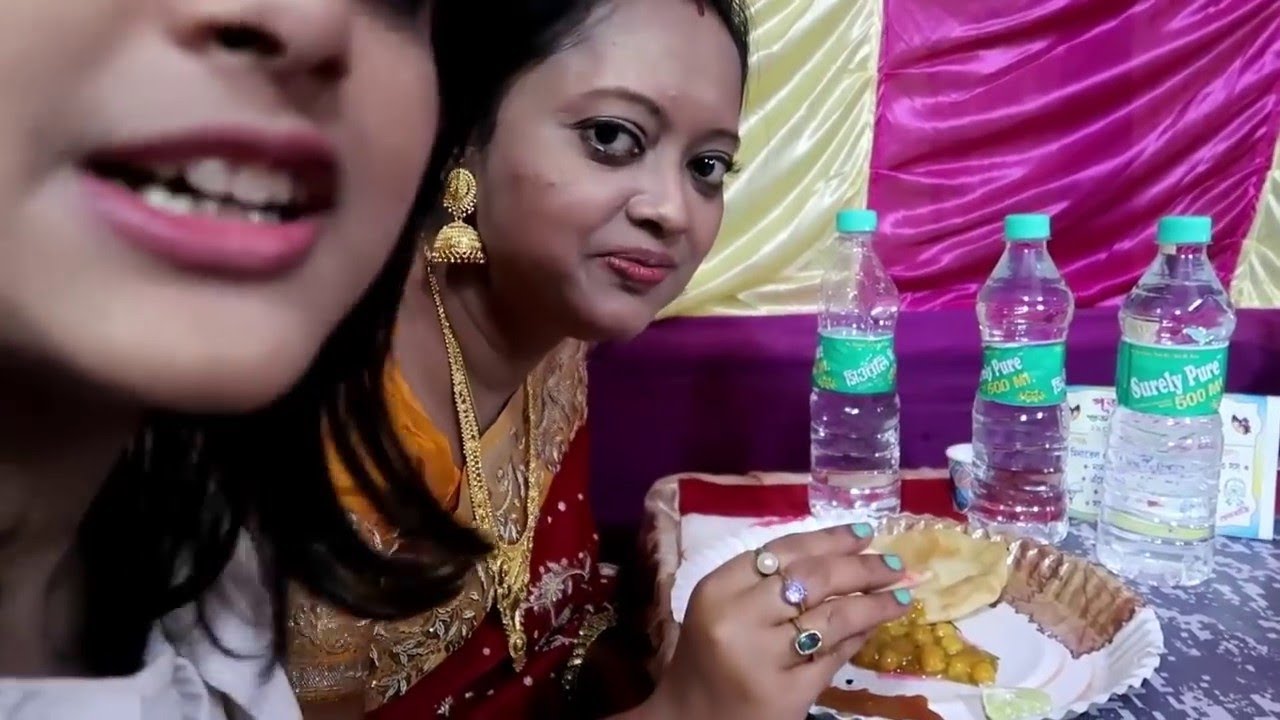 Bengali Wedding Ceremony | Biye Bari Eating Show | Rice | Chicken | Devil | Indian Food Loves You