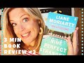 3 Minute Book Review #2 Nine Perfect Strangers by Liane Moriarty 📚