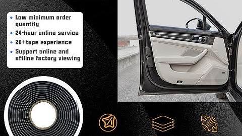 Butyl Tape RV and Marine Boat Windows and Sealing Black Double Sided Putty Tape Butyl Sealant Tape