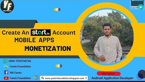 How to create a start.io account. 2023 full setup bangla tutorial.