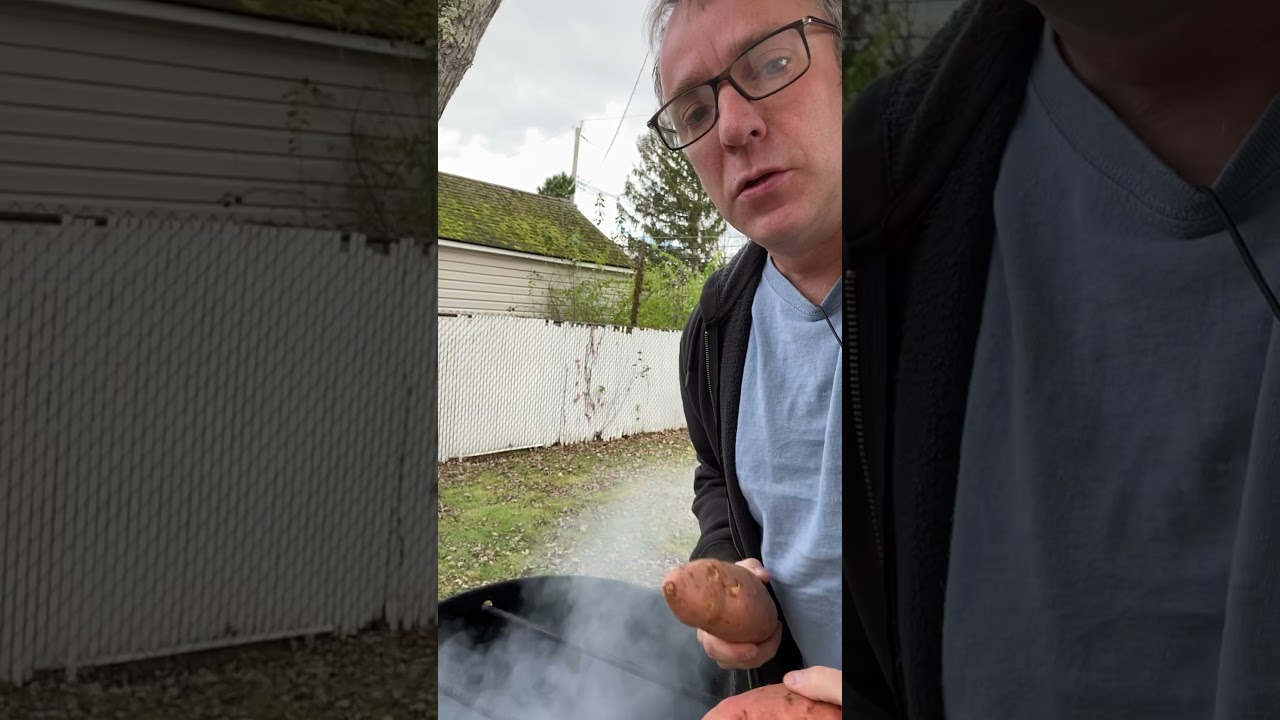 Smoked Sweet Potatoes!  