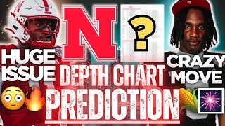 Nebraska’s NEW Depth Chart REVEALED👀+ UPDATED POST SPRING😳🌽| PREDICTIONS & CHANGES📈| Husker Football