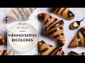 Recette en direct  les viennoiseries bicolores au cacao de chef philippe