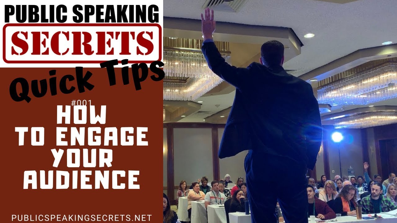 Public Speaking Tips - How To Engage Your Audience - YouTube