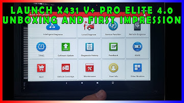 Unboxing and First Impression of the LAUNCH X431 V+ PRO Elite 4.0 Scan Tool.