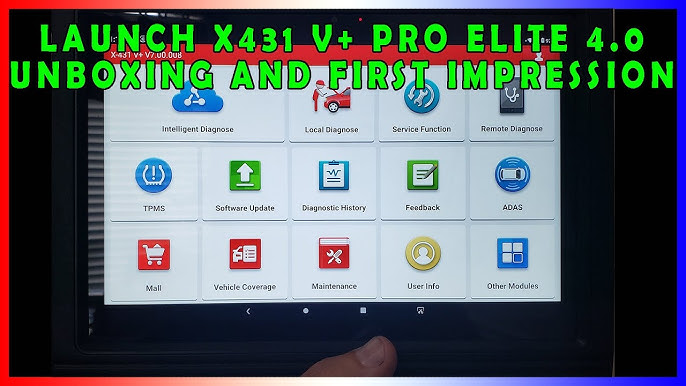 LAUNCH X431 PRO ELITE. A full review and Demonstration. 