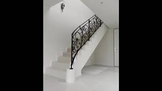 【御田製作所】ロートアイアン 階段手すり 吹き抜け手すり　｜（OWI12-320)【Wrought Iron】