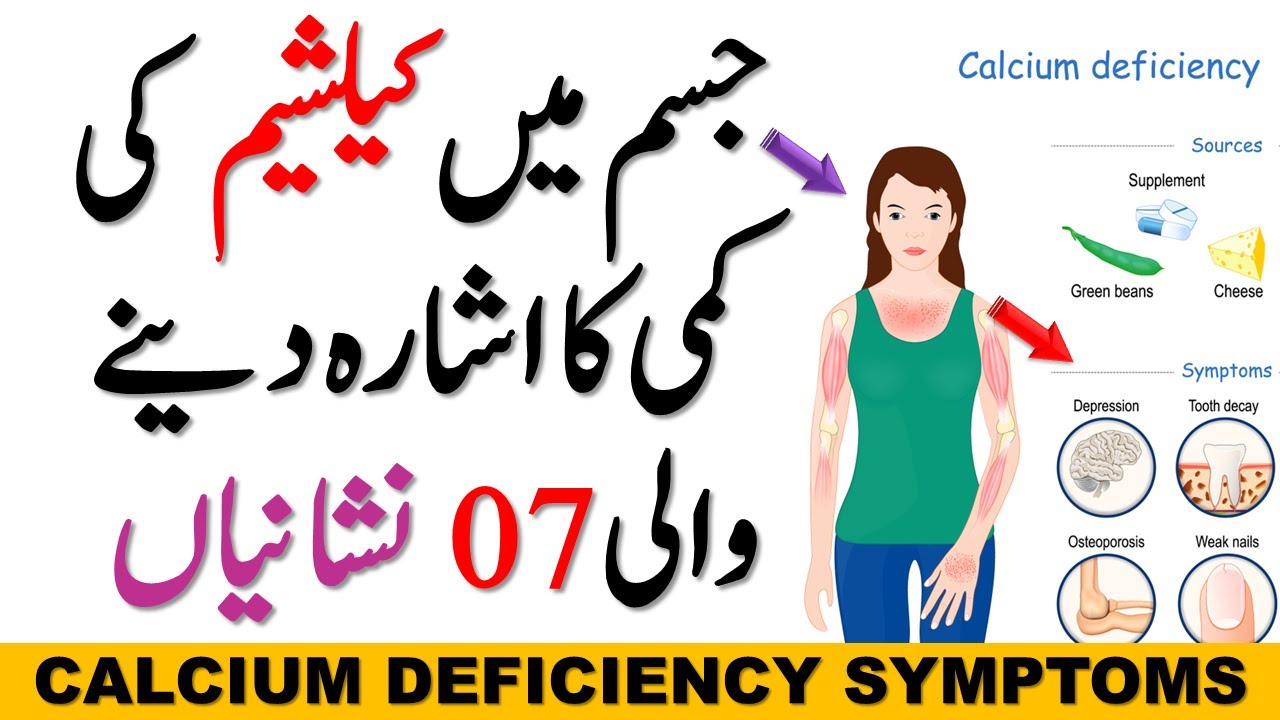 Calcium Deficiency Symptoms YouTube
