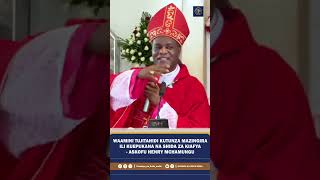 ✝️ “WAAMINI, TUJITAHIDI KUTUNZA MAZINGIRA ILI KUEPUKANA NA SHIDA ZA KIAFYA” — ASKOFU HENRY MCHAMUNGU