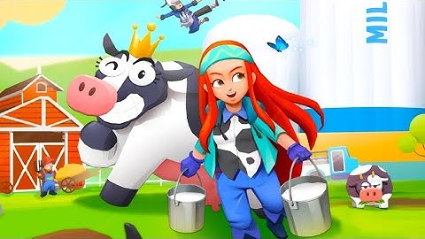 Milk Farm Tycoon GAMEPLAY Android MMO RAW