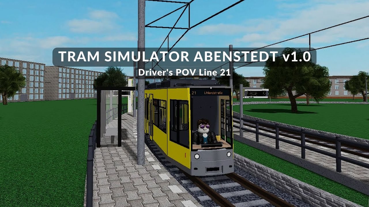 Tram Simulator Abenstedt v1.0 | Driver's POV Timelapse (Line 21)