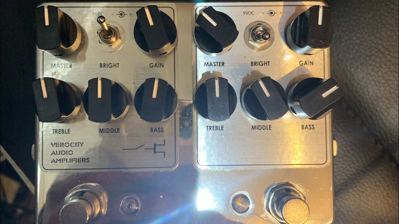 VeroCity 三PLUS-CR+LEとMooer Micro Preamp 018 CUSTOM100 Custom