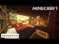 MINECRAFT｜Chill,Cozy Burning &amp; Cracking Fire Sounds,for study &amp; sleeping (no music)｜FIREPLACE｜1hour