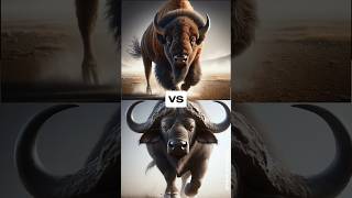 Búfalo Africano VS Bisão Americano VS ( Touro, Gnu, Alce, Zebra, Javali ).