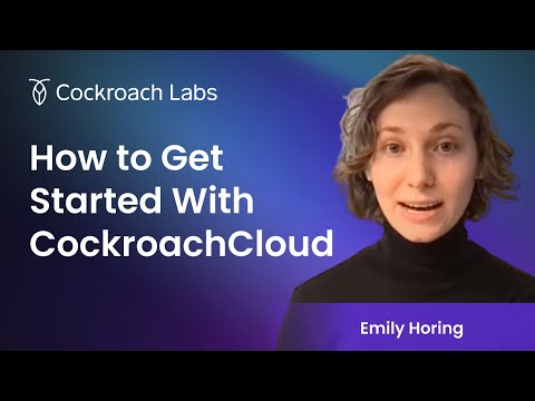 How to get started with CockroachCloud | Multi-Tenant Architecture