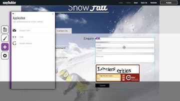 ECD Website Builder - Contact Form Tutorial