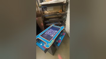 4-Way Vs. 8-way joysticks on a Three Sided Cocktail Arcade playing a dual Pandora DX JAMMA board.