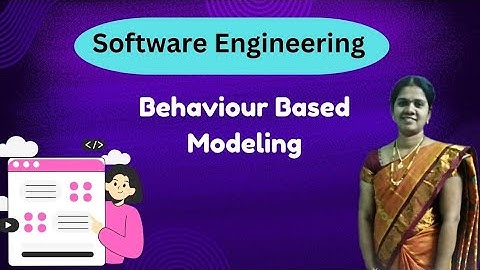 Behaviour based modeling in software engineering || software engineering in telugu #cse #btech