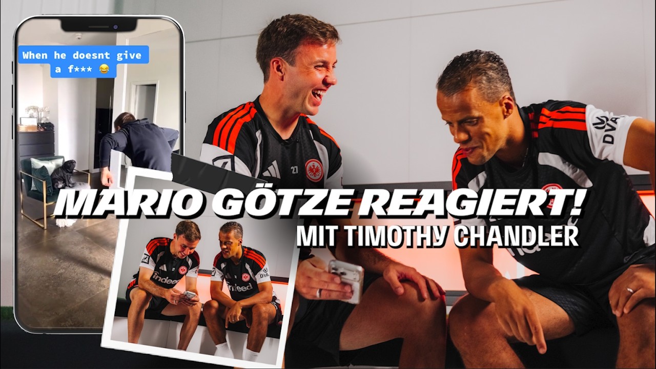 „Ach du lieber Himmel“ 😂 | Mario Götze reagiert auf alte Videos mit Timothy Chandler