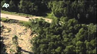 Raw Video: Vermont's Damage Seen From Above