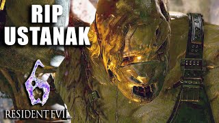 Ustanaks Death Resident Evil 6