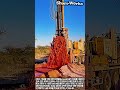 대형 장비로 땅을 파자 벌어진 일! 엄청난 지하수 폭발 #worker #process #earth #fountain #operation
