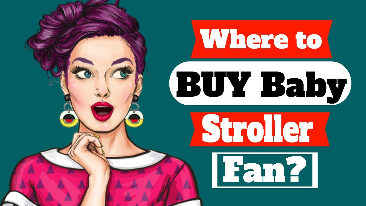 Where to Buy Baby Stroller Fan? - YouTube